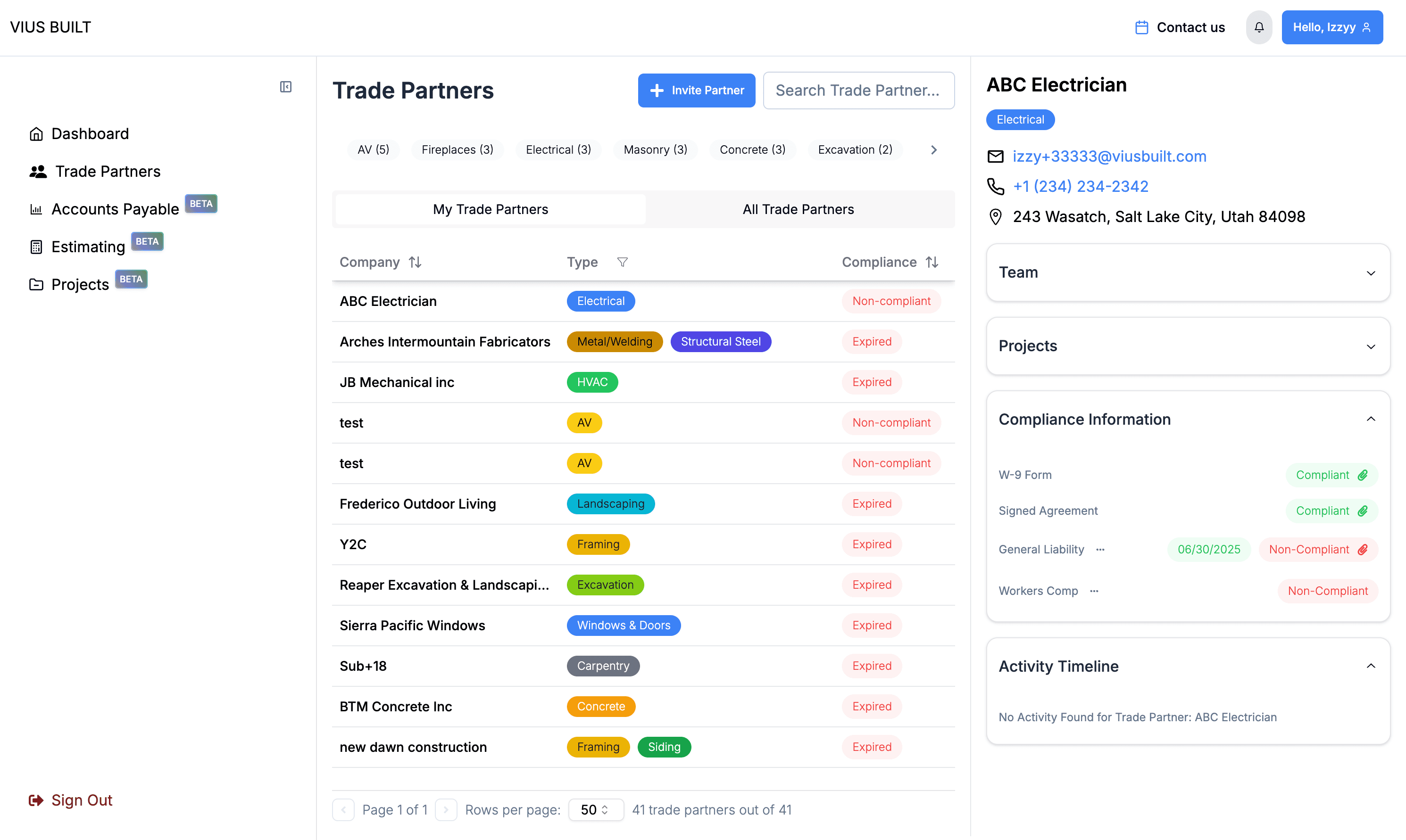 Trade Partners Desktop Light screenshot